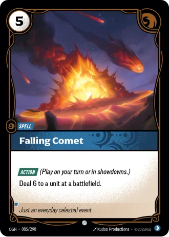 Falling Comet #085/298 — Origins