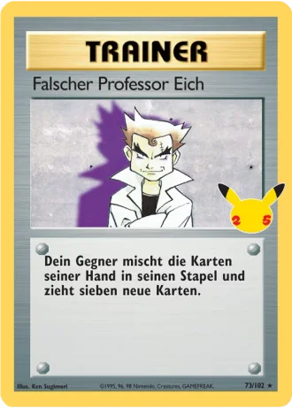 Falscher Professor Eich #73/102 — Klassische Sammlung (Celebrations)