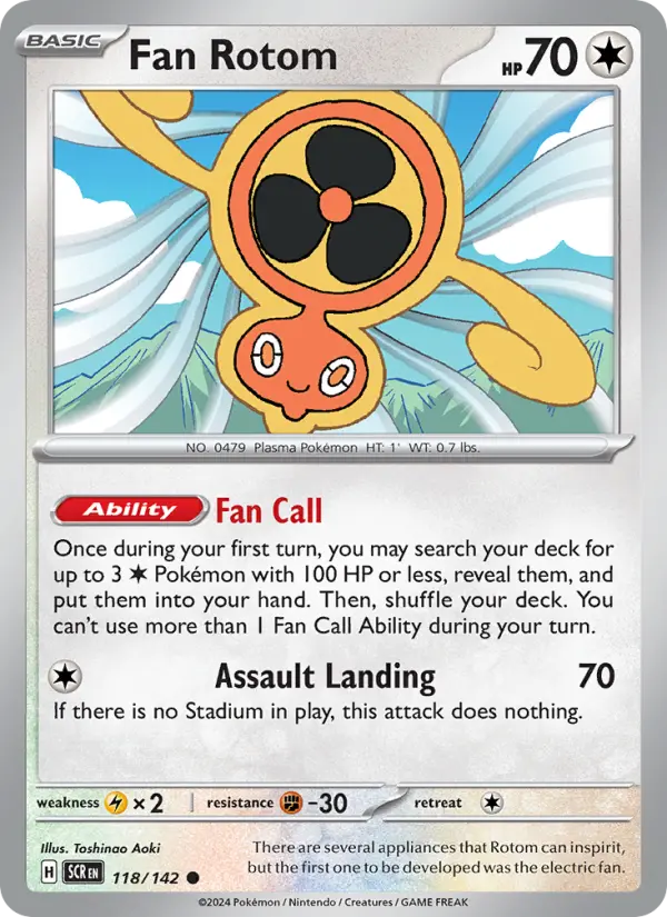 Fan Rotom #118/142 — World Championships 2025