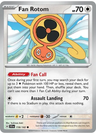 Fan Rotom #118/142 — World Championships 2025