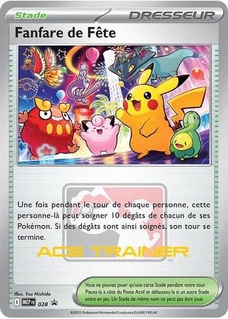 Fanfare de Fête #028 — Méga-Évolution Promos