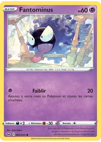 Fantominus #83/202 — Épée et Bouclier