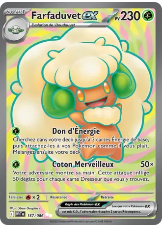 Farfaduvet ex #157/86 — Flamme Blanche