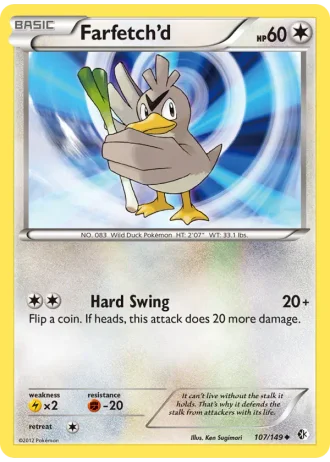 Farfetch'd #107/149 — Boundaries Crossed