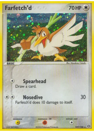 Farfetch'd #107/106 — Emerald