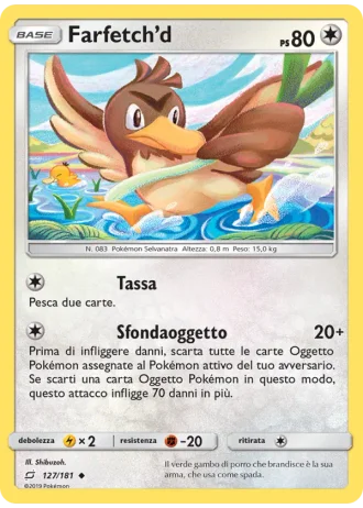 Farfetch'd #127 — Gioco di Squadra
