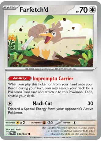 Farfetch'd #132/167 — Twilight Masquerade
