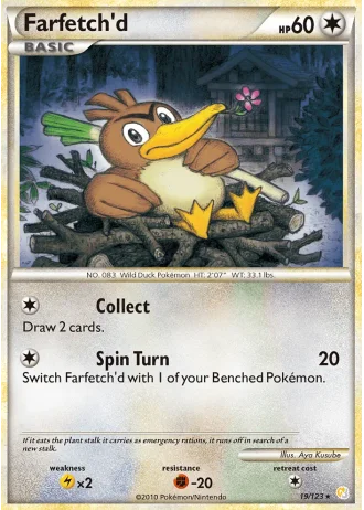 Farfetch'd #19 — HeartGold SoulSilver