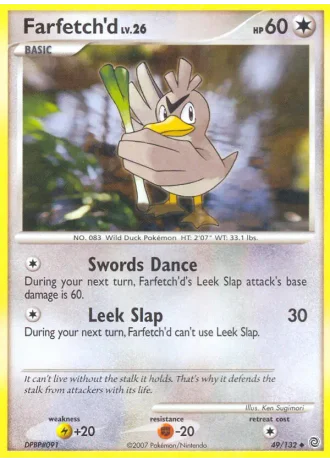 Farfetch'd #49/132 — Prodigi Segreti