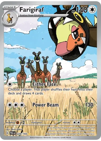 Farigiraf #228/193 — Paldea Evolved