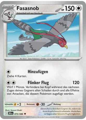 Fasasnob #073/86 — Schwarze Blitze