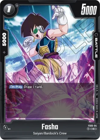 Fasha FS05-004 — Bardock (FS05)