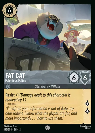 Fat Cat - Felonious Feline #182/257 — Wilds Unknown
