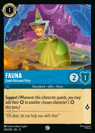 Fauna - Good-Natured Fairy #140/257 — Wilds Unknown