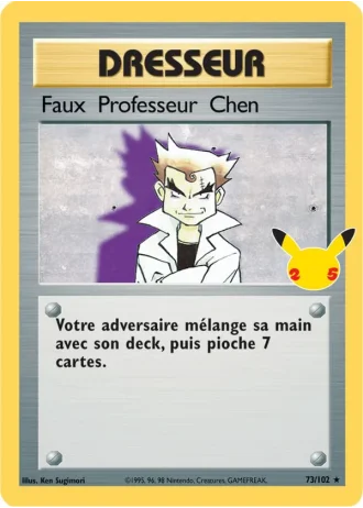 Faux Professeur Chen #73/102 — Collection Classique (Célébrations)
