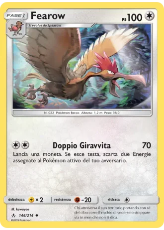 Fearow #146 — Legami Inossidabili