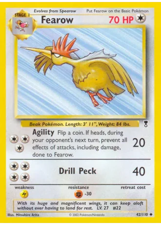 Fearow #42 — Legendary Collection