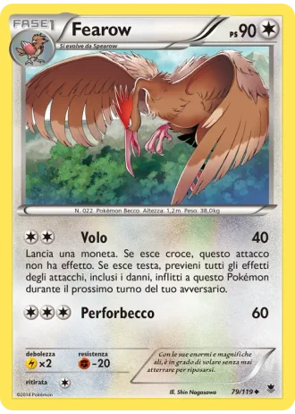 Fearow #79/119 — Forze Spettrali