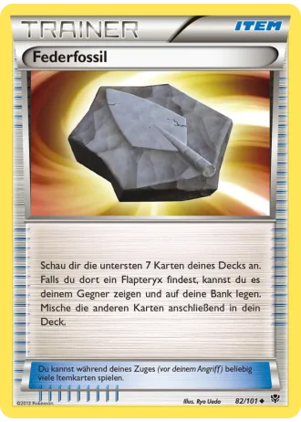 Federfossil #82/101 — Plasma-Blaster