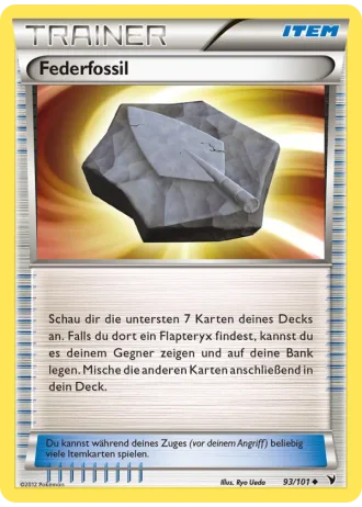 Federfossil #93/101 — Königliche Siege