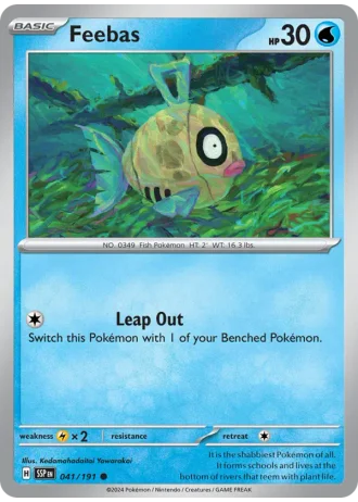 Feebas #041/191 — Surging Sparks