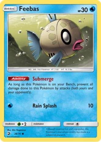 Feebas #28/70 — Trionfo Dei Draghi