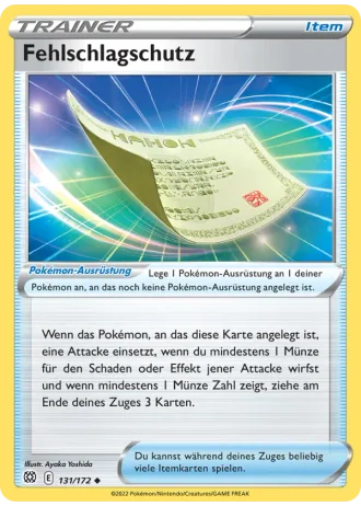 Fehlschlagschutz #131/172 — Strahlende Sterne