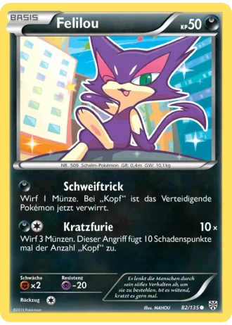 Felilou #82/135 — Plasma-Sturm