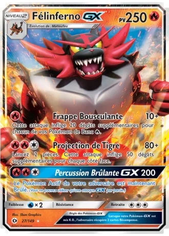 Félinferno GX #27/149 — Soleil et Lune