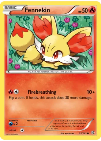 Fennekin #25/162 — BREAKthrough