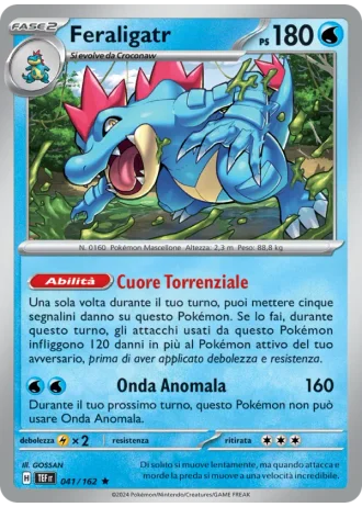 Feraligatr #041/162 — Cronoforze
