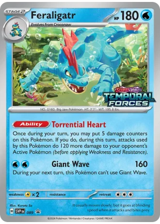Feraligatr #089 — Scarlet & Violet Promos