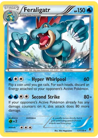 Feraligatr #17/119 — Phantom Forces