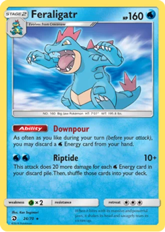 Feraligatr #24 — Dragon Majesty