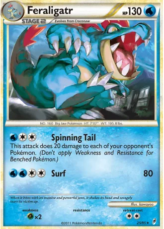 Feraligatr #25 — Richiamo delle Leggende