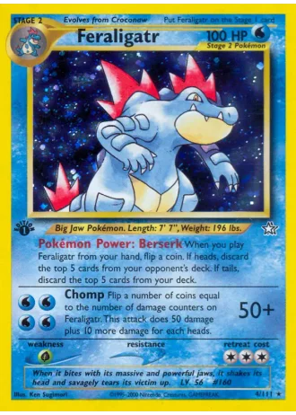 Feraligatr #4 — Neo Genesis