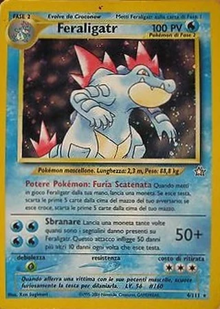 Feraligatr #4 — Neo Genesis