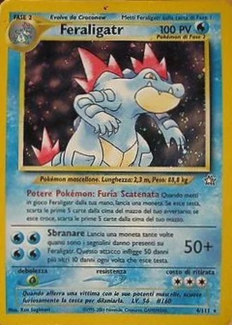 Feraligatr #4/111 — Neo Genesis