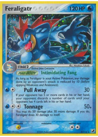 Feraligatr #4/115 — Unseen Forces