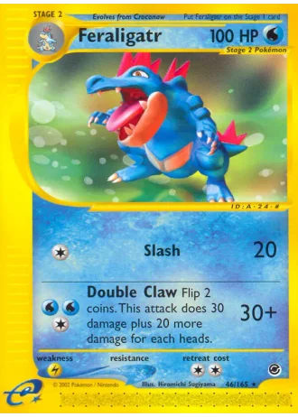 Feraligatr #46/165 — Expedition Set Base