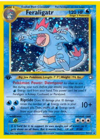 Feraligatr #5 — Neo Genesis