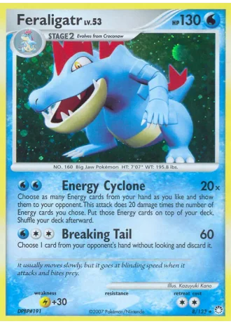 Feraligatr #8/123 — Tesori Misteriosi