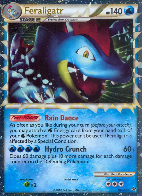 Feraligatr HGSS07 — HeartGold & SoulSilver Promos