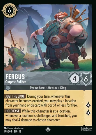Fergus - Outpost Builder #194/257 — Wilds Unknown
