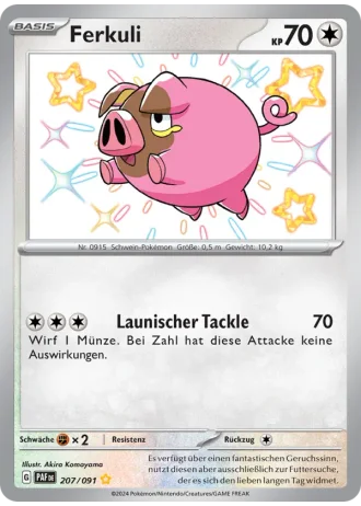 Ferkuli #207/91 — Paldeas Schicksale