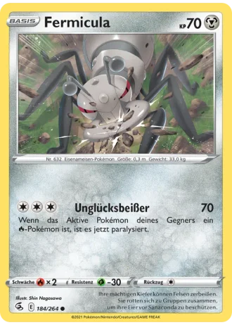 Fermicula #184/264 — Fusionsangriff