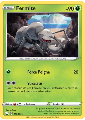 Fermite #10/163 — Styles de combat