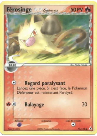 Férosinge #70 — EX Fantômes Holon