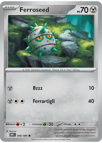 Ferroseed #068 — Fuoco Bianco