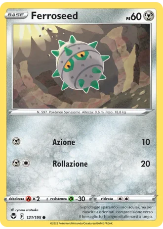 Ferroseed #121 — Tempesta Argentata